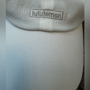 Lululemon White/Bone Adjustable Hat | One Size